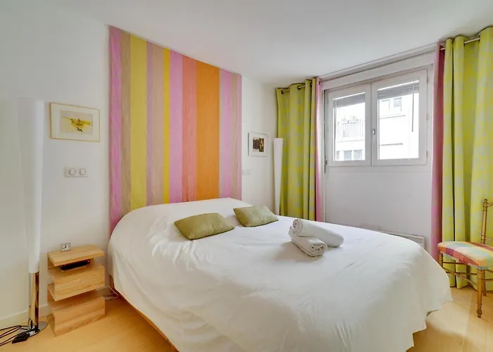 Bastille Design With Ac Terrace 5 People By Weekome Apartamento París