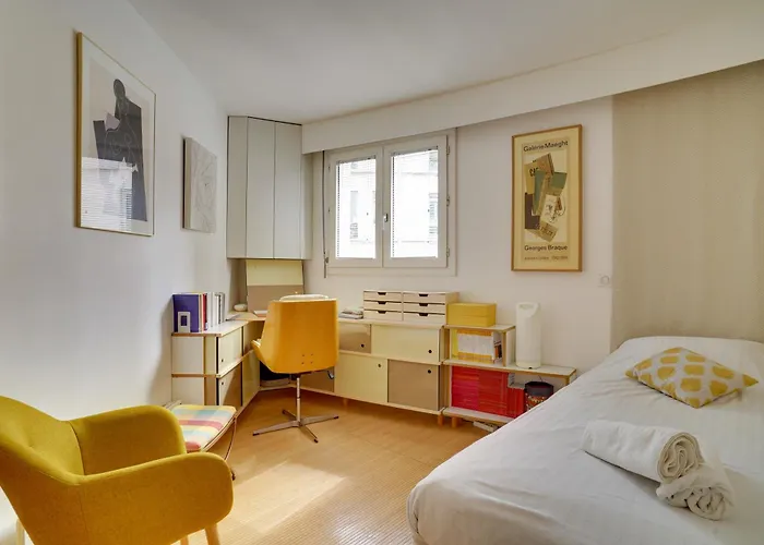 Bastille Design With Ac Terrace 5 People By Weekome Apartamento París