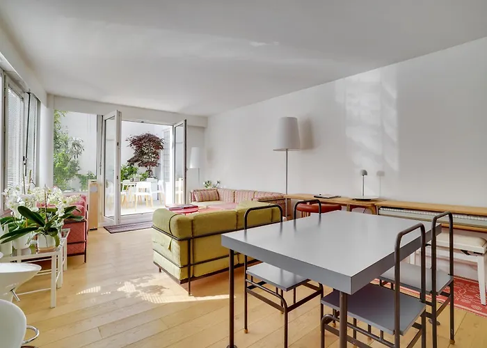 公寓 Bastille Design With Ac Terrace 5 People By Weekome